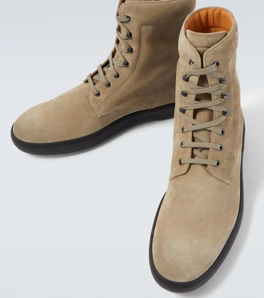 Tod's Suede combat boots | Thumbnail 3