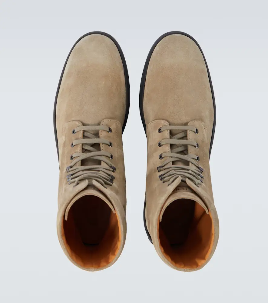 Tod's Suede combat boots | Thumbnail 5
