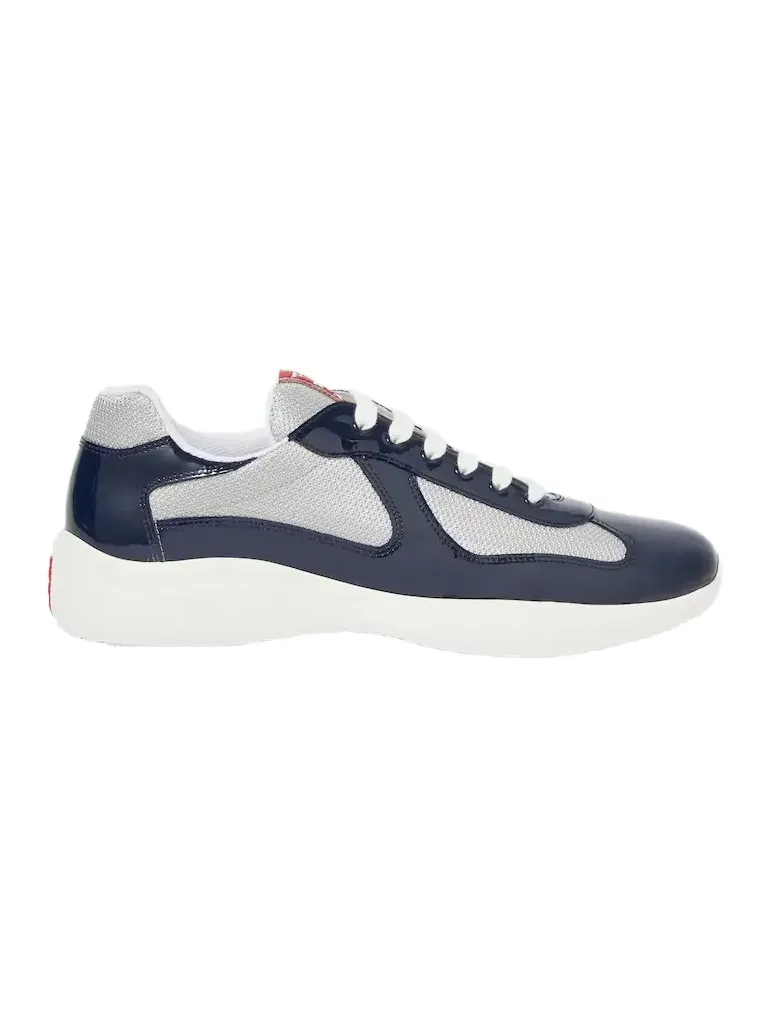 Patent leather sneakers