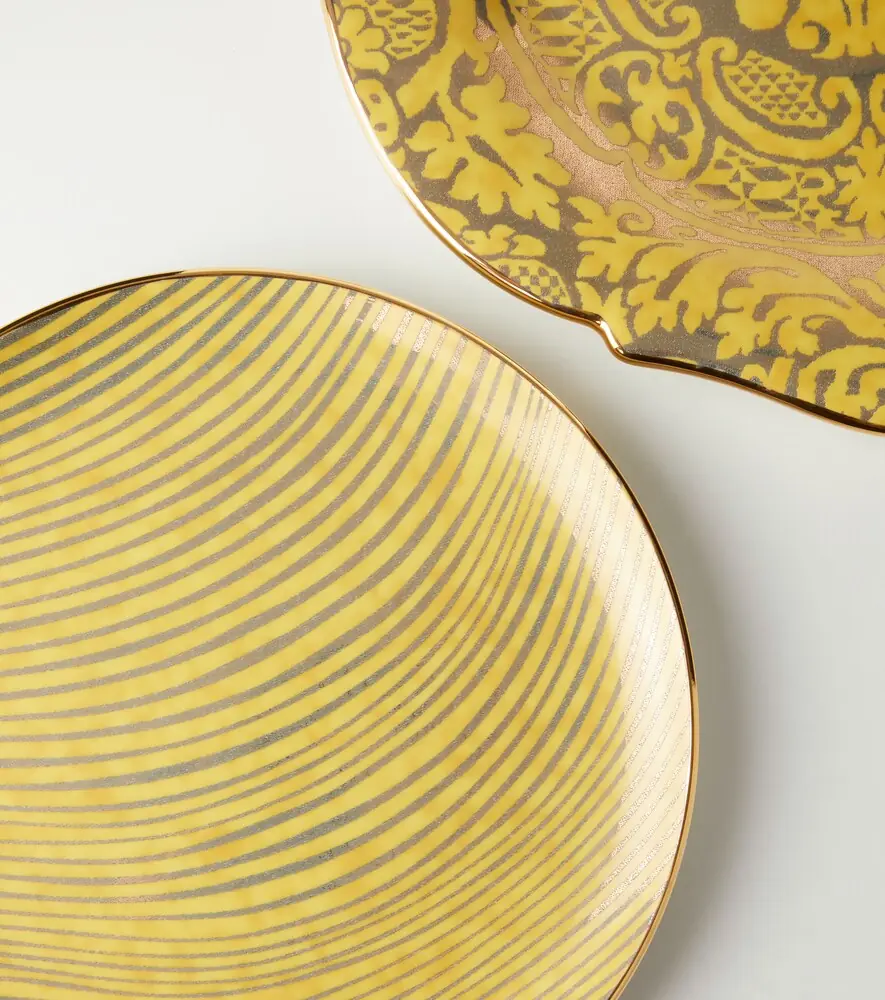 L'Objet x Fortuny Delphi earthenware dinner plate | Thumbnail 2 L'Objet x Fortuny Delphi earthenware dinner plate | Thumbnail 2
