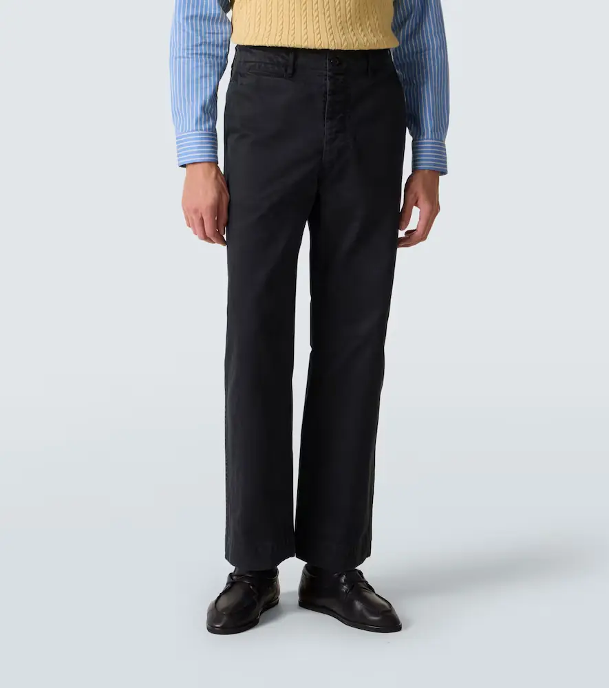 Auralee Cotton chinos | Thumbnail 4 Auralee Cotton chinos | Thumbnail 4