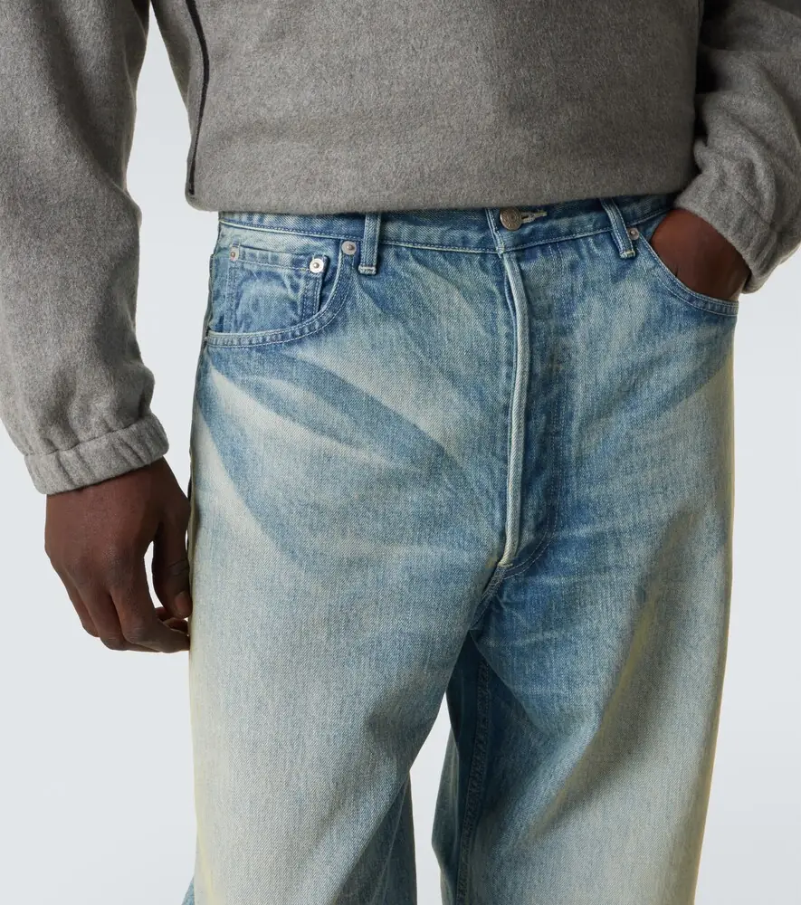 Auralee Faded wide-leg jeans | Thumbnail 4