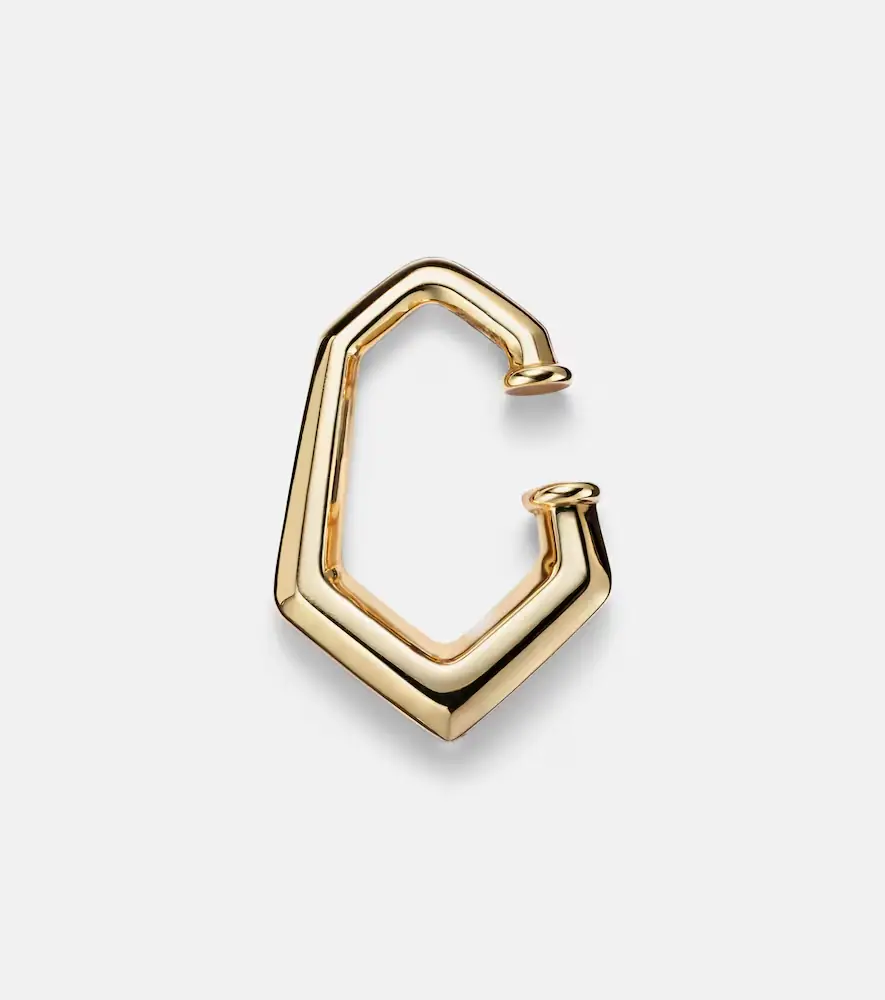 Ananya Carved 18kt gold ear cuff | Thumbnail 4