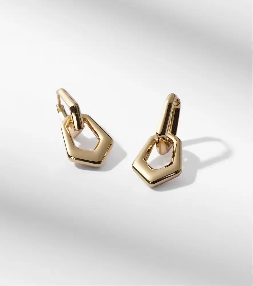 Ananya Carved 18kt gold earrings | Thumbnail 5