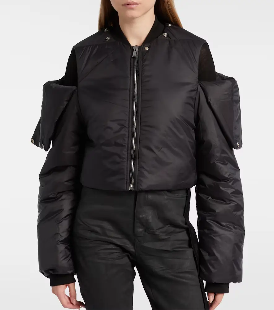 Rick Owens Convertible puffer jacket | Thumbnail 6 Rick Owens Convertible puffer jacket | Thumbnail 6