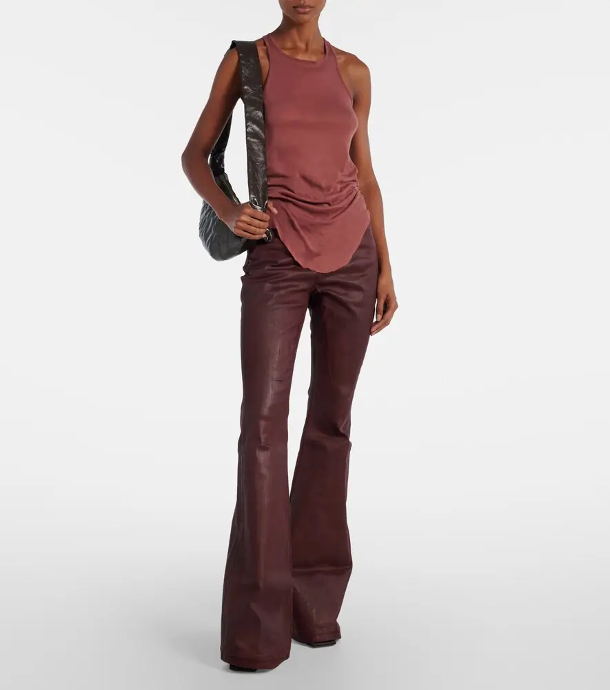Rick Owens Bolan high-rise bootcut jeans | Thumbnail 3 Rick Owens Bolan high-rise bootcut jeans | Thumbnail 3