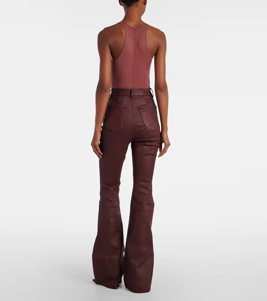 Rick Owens Bolan high-rise bootcut jeans | Thumbnail 7 Rick Owens Bolan high-rise bootcut jeans | Thumbnail 7