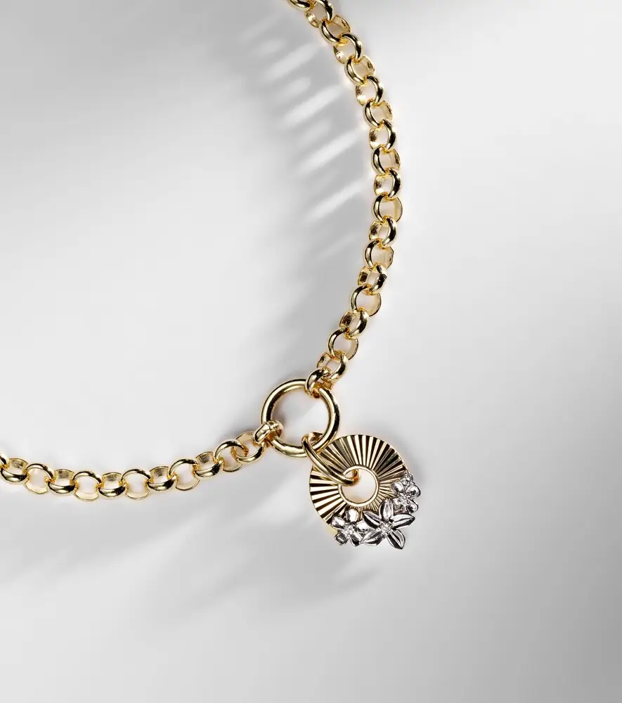 FoundRae Resilience 18kt gold chain bracelet with diamonds | Thumbnail 4