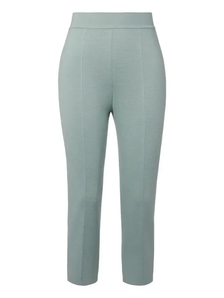 Loro Piana Siena silk and cotton cropped tapered pants