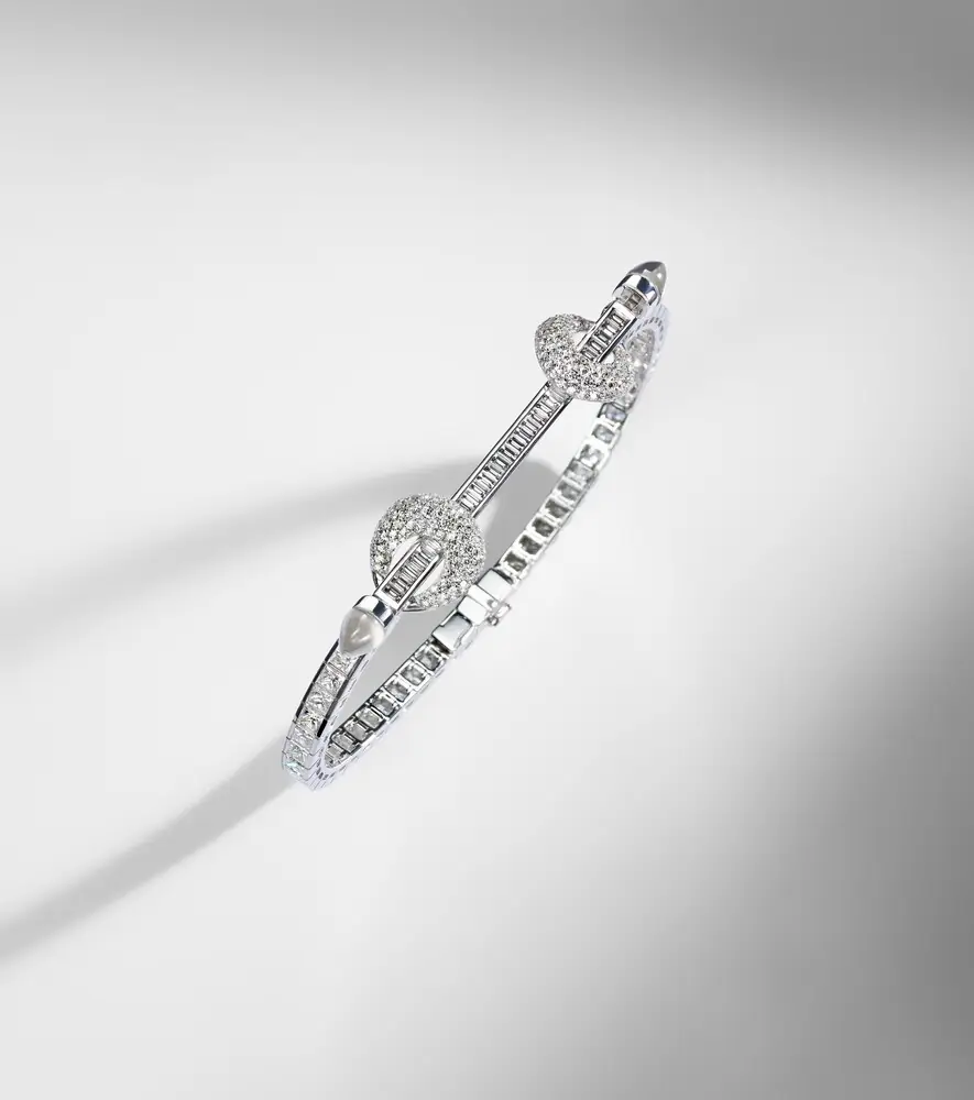 Ananya Chakra 18kt white gold bracelet with diamonds and quartz | Thumbnail 5 Ananya Chakra 18kt white gold bracelet with diamonds and quartz | Thumbnail 5