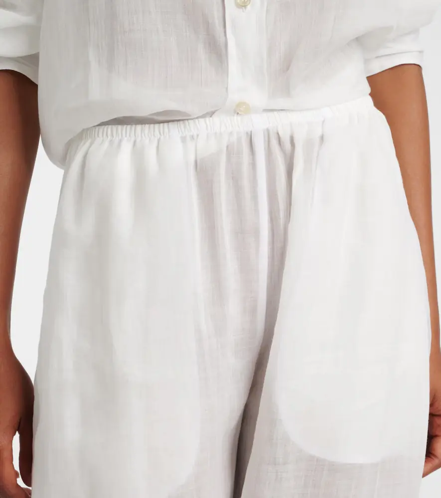 LESET Niko ramie cropped barrel-leg pants | Thumbnail 5 LESET Niko ramie cropped barrel-leg pants | Thumbnail 5