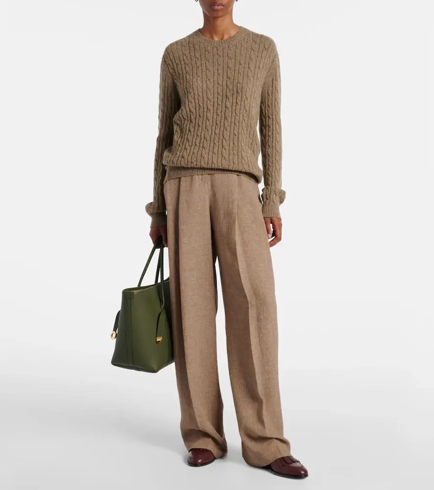Loro Piana Cable-knit cashmere sweater | Thumbnail 3 Loro Piana Cable-knit cashmere sweater | Thumbnail 3