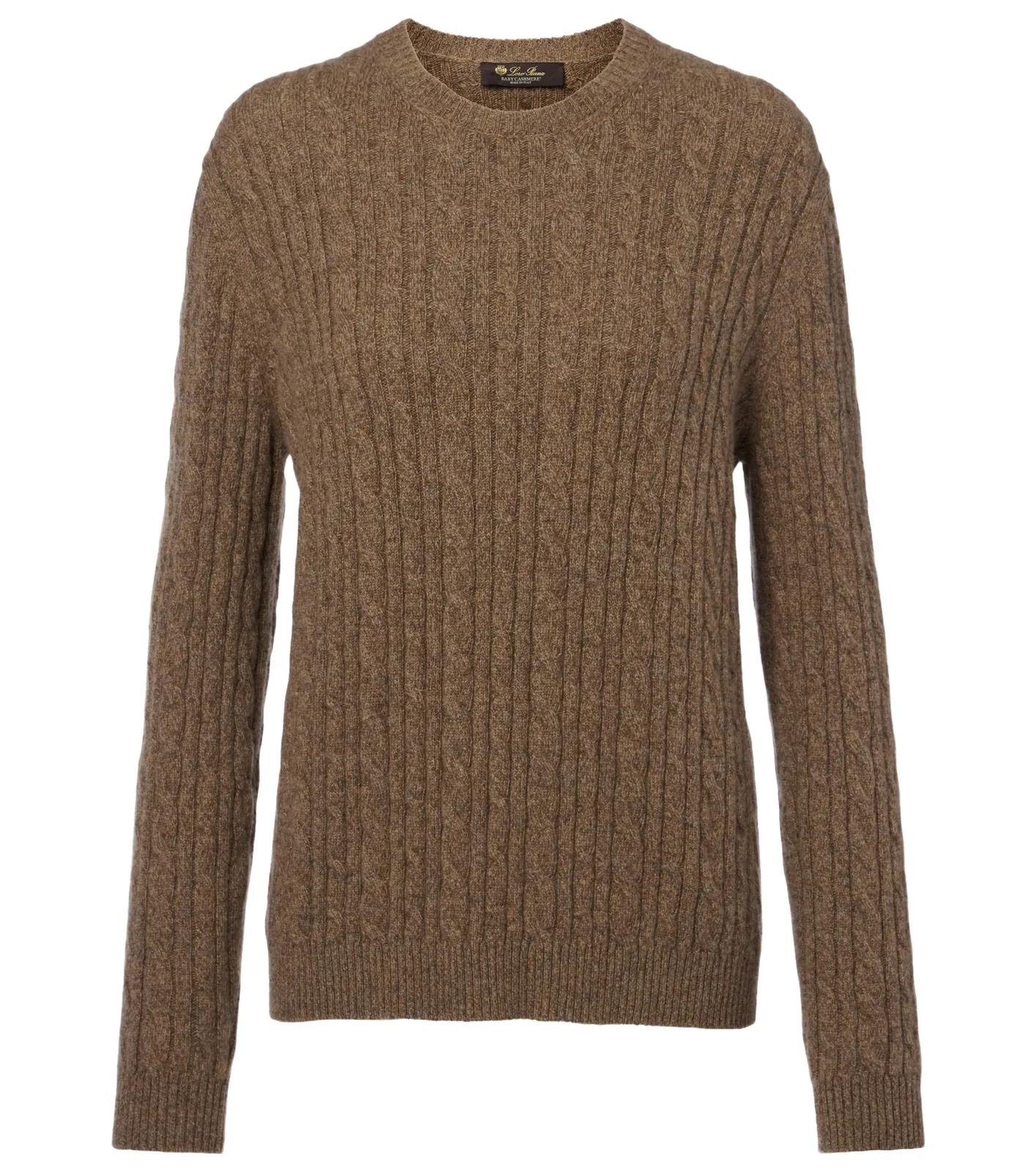 Loro Piana Cable-knit cashmere sweater
