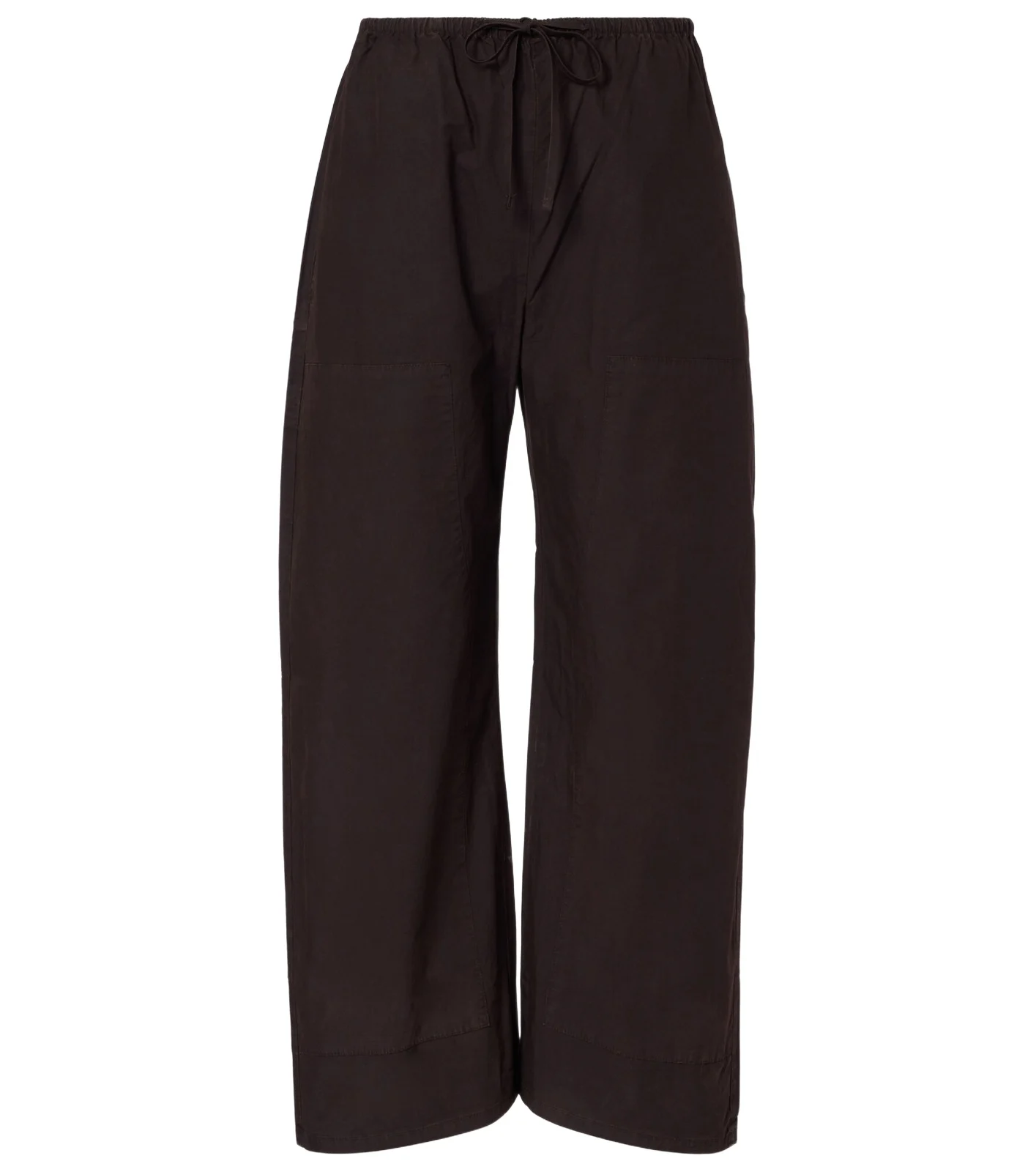 Kyoto cotton wide-leg pants