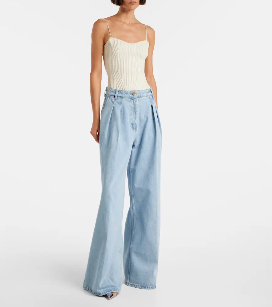 Nina Ricci High-rise wide-leg jeans | Thumbnail 7 Nina Ricci High-rise wide-leg jeans | Thumbnail 7