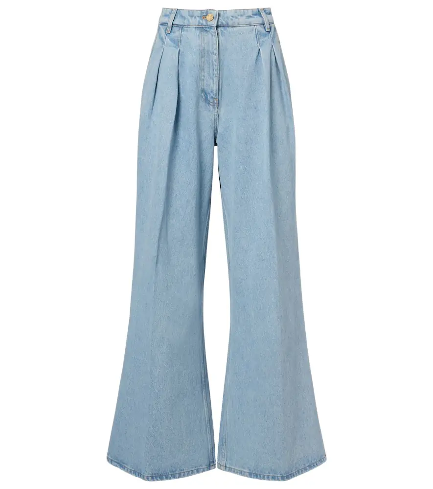 Nina Ricci High-rise wide-leg jeans | Image 1 Nina Ricci High-rise wide-leg jeans | Image 1