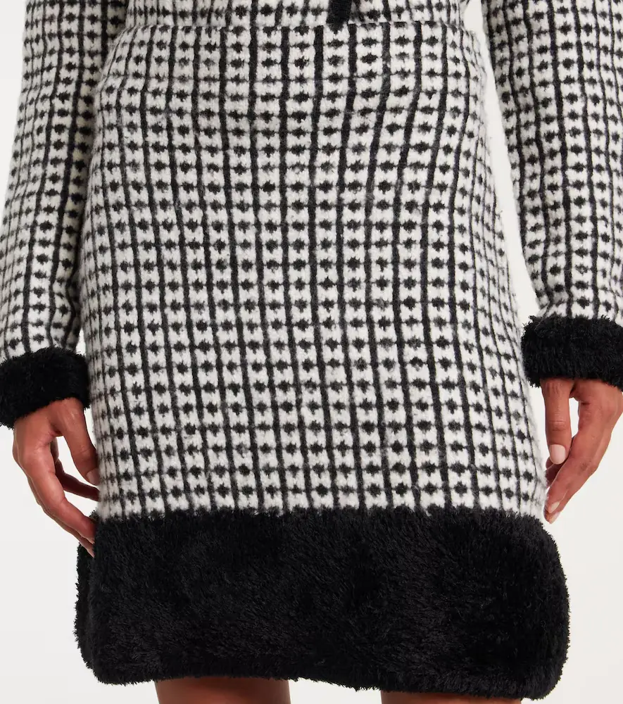 Nina Ricci Tweed-effect miniskirt | Thumbnail 2 Nina Ricci Tweed-effect miniskirt | Thumbnail 2