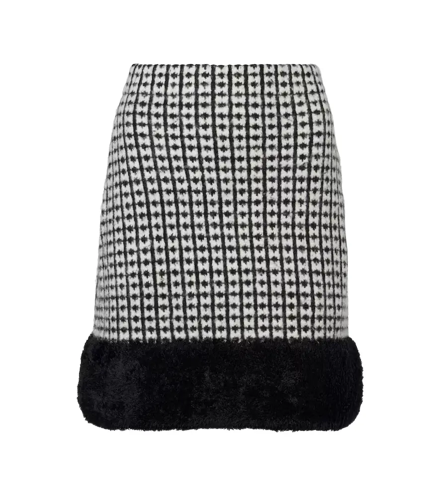 Nina Ricci Tweed-effect miniskirt | Image 1 Nina Ricci Tweed-effect miniskirt | Image 1