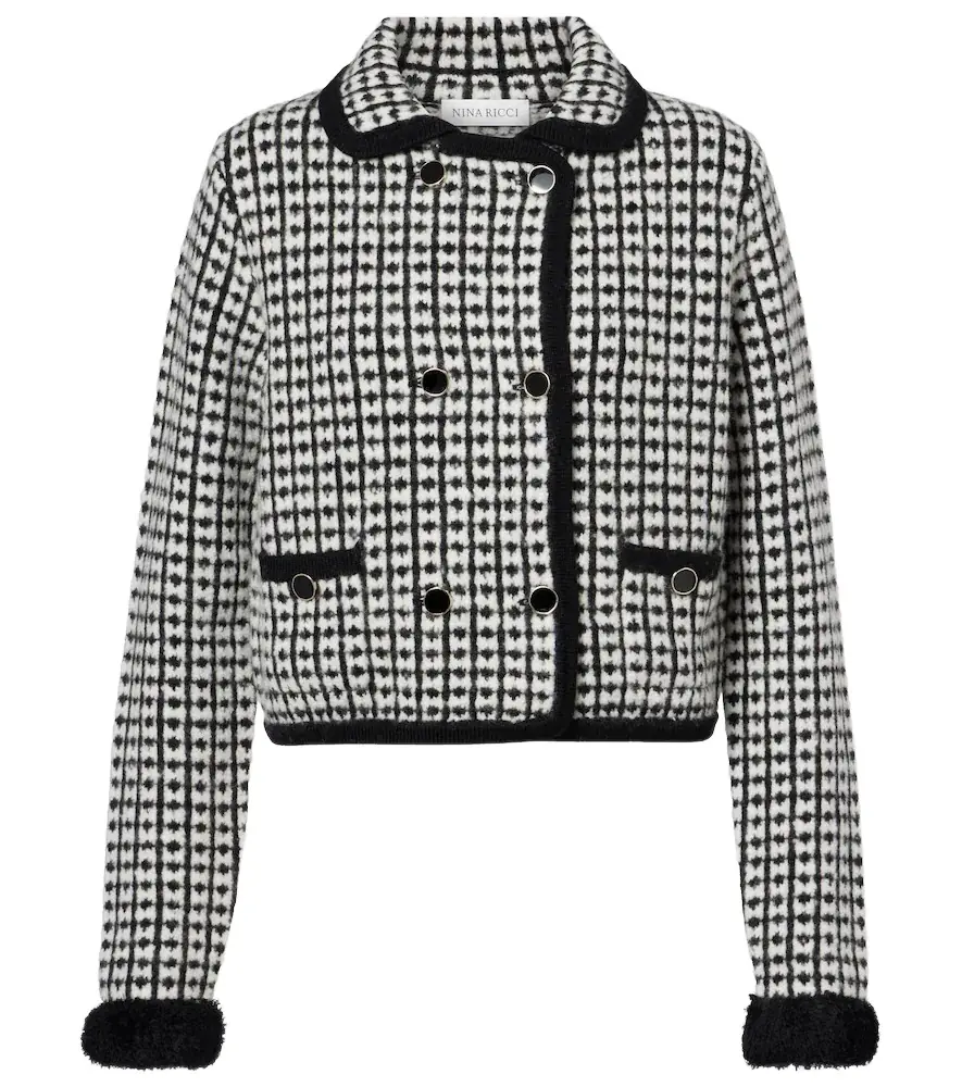Nina Ricci Wool-blend cardigan