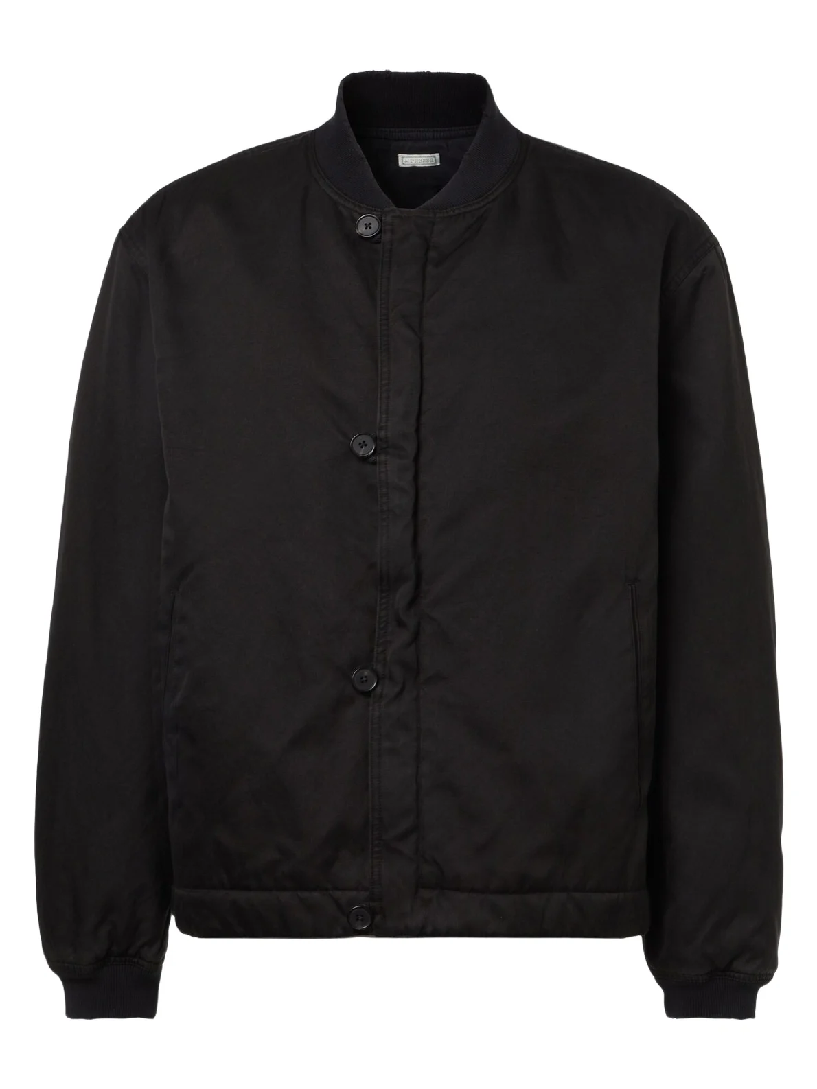 A.PRESSE A. Presse Silk and cotton bomber jacket