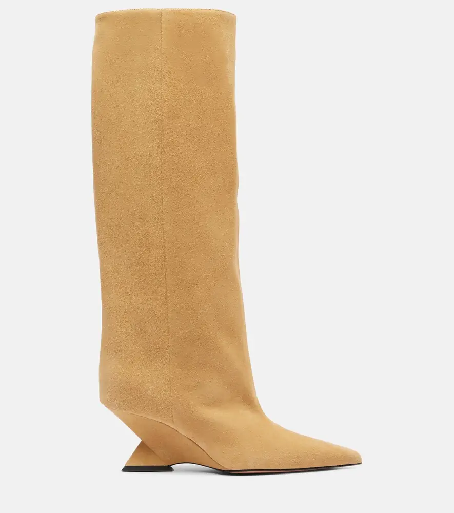 The Attico Cheope 105 suede knee-high boots | Thumbnail 2 The Attico Cheope 105 suede knee-high boots | Thumbnail 2