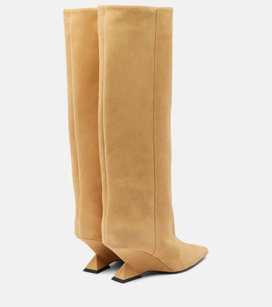 The Attico Cheope 105 suede knee-high boots | Thumbnail 3 The Attico Cheope 105 suede knee-high boots | Thumbnail 3