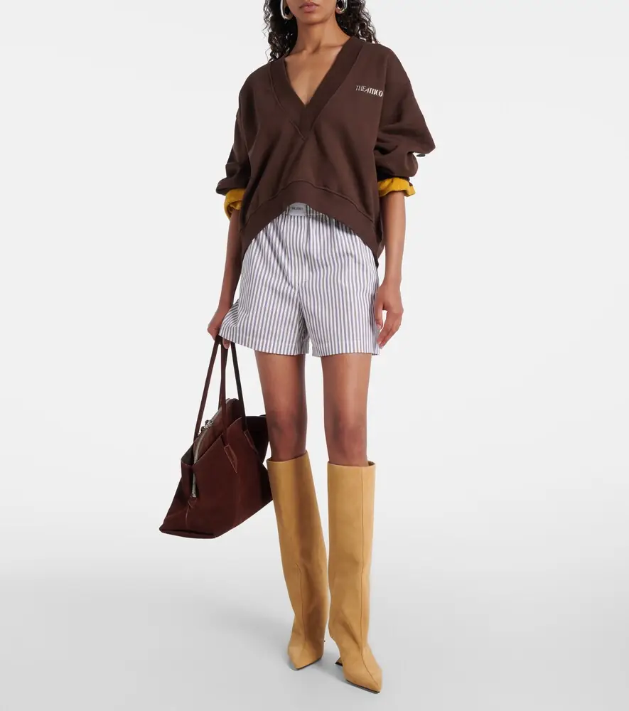The Attico Cheope 105 suede knee-high boots | Thumbnail 5 The Attico Cheope 105 suede knee-high boots | Thumbnail 5