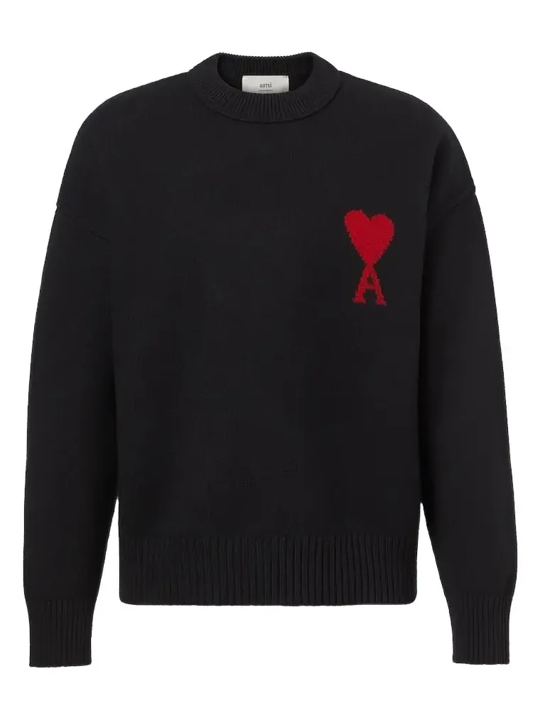AMI PARIS Ami De Caur virgin wool sweater