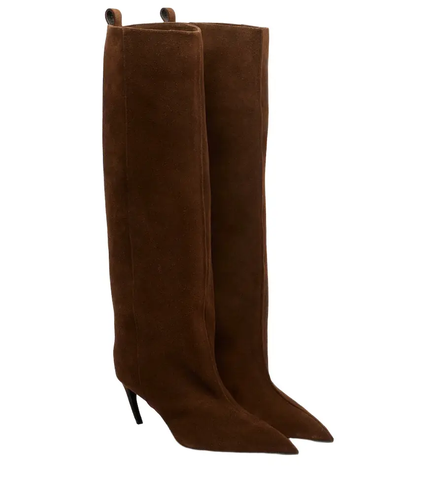 The Attico Lea 65 suede knee-high boots | Image 1 The Attico Lea 65 suede knee-high boots | Image 1