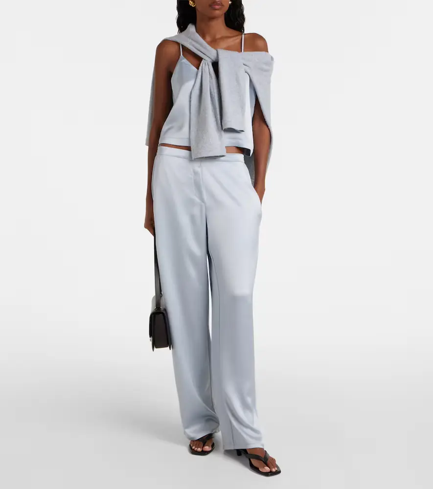 LESET Barb Painter satin pants | Thumbnail 3 LESET Barb Painter satin pants | Thumbnail 3