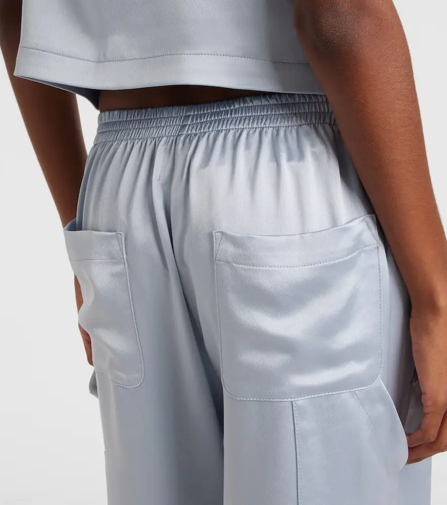 LESET Barb Painter satin pants | Thumbnail 5 LESET Barb Painter satin pants | Thumbnail 5