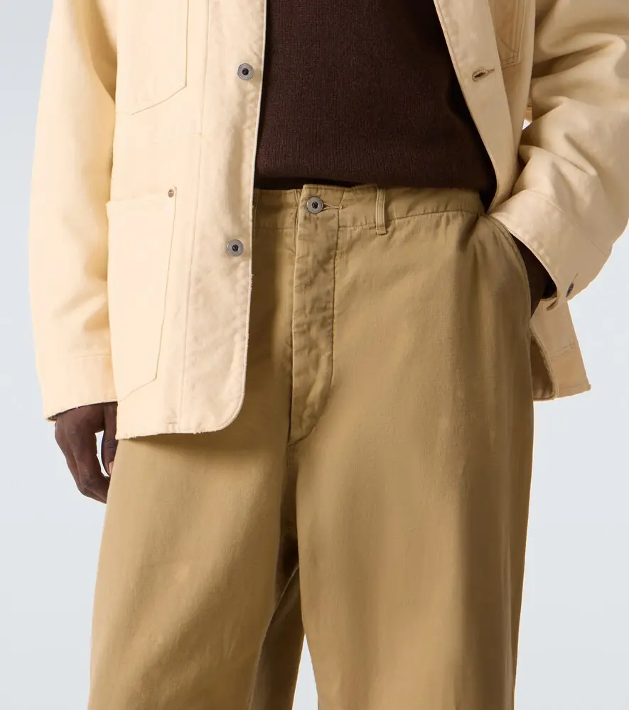 A.PRESSE A. Presse Vintage cotton chinos | Thumbnail 5