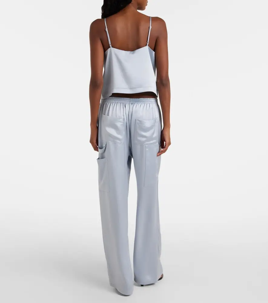 LESET Barb Button satin camisole | Thumbnail 3 LESET Barb Button satin camisole | Thumbnail 3
