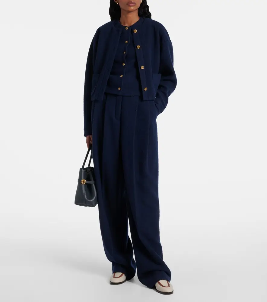 Loro Piana Kurt high-rise wide-leg pants | Thumbnail 3 Loro Piana Kurt high-rise wide-leg pants | Thumbnail 3