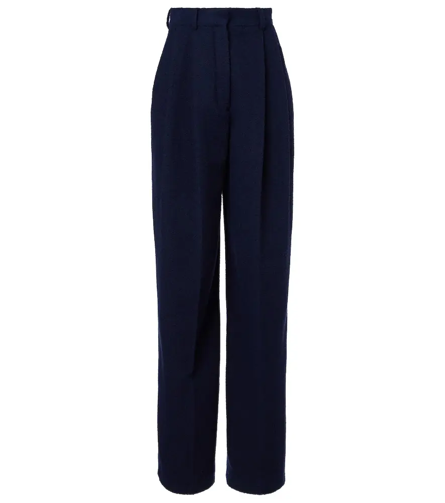 Loro Piana Kurt high-rise wide-leg pants
