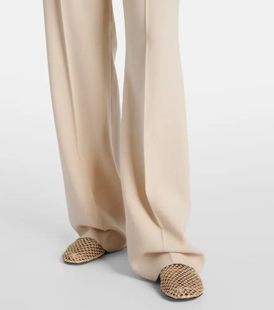 Loro Piana Belted linen and wool straight pants | Thumbnail 6 Loro Piana Belted linen and wool straight pants | Thumbnail 6