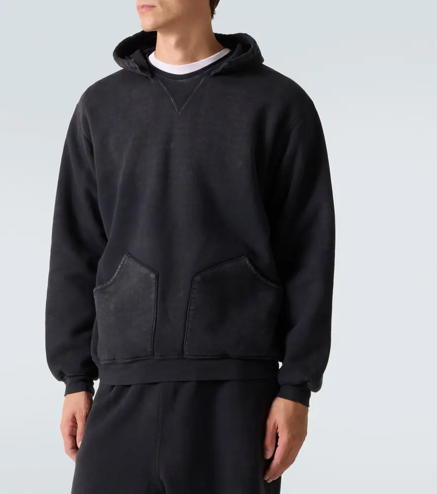 A.PRESSE A. Presse Vintage cotton jersey hoodie | Thumbnail 5