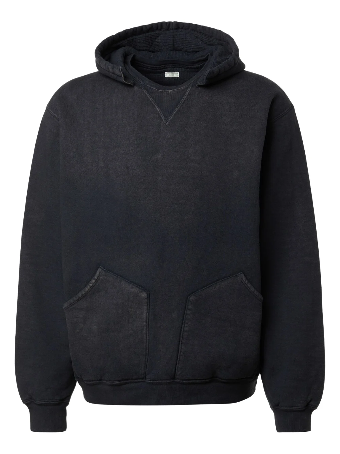 A.PRESSE A. Presse Vintage cotton jersey hoodie