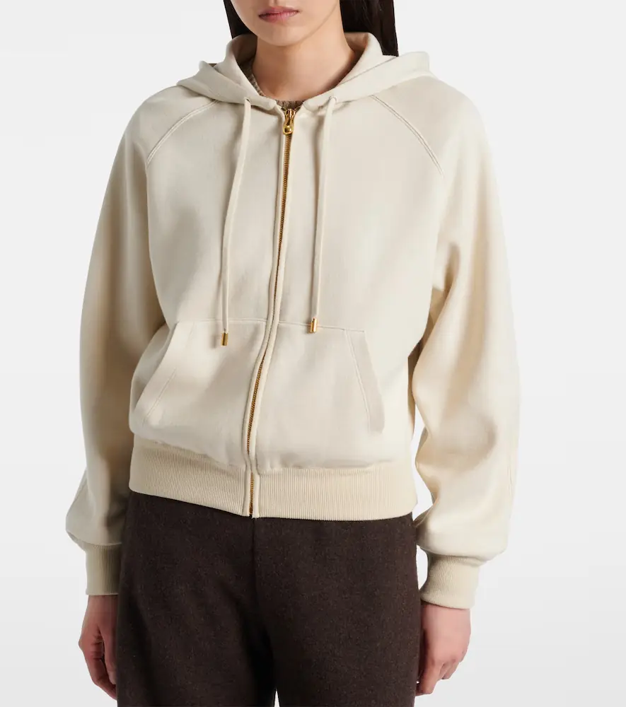 Loro Piana Viera cotton, silk, and cashmere hoodie | Thumbnail 2 Loro Piana Viera cotton, silk, and cashmere hoodie | Thumbnail 2