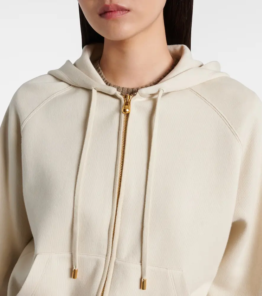Loro Piana Viera cotton, silk, and cashmere hoodie | Thumbnail 4 Loro Piana Viera cotton, silk, and cashmere hoodie | Thumbnail 4
