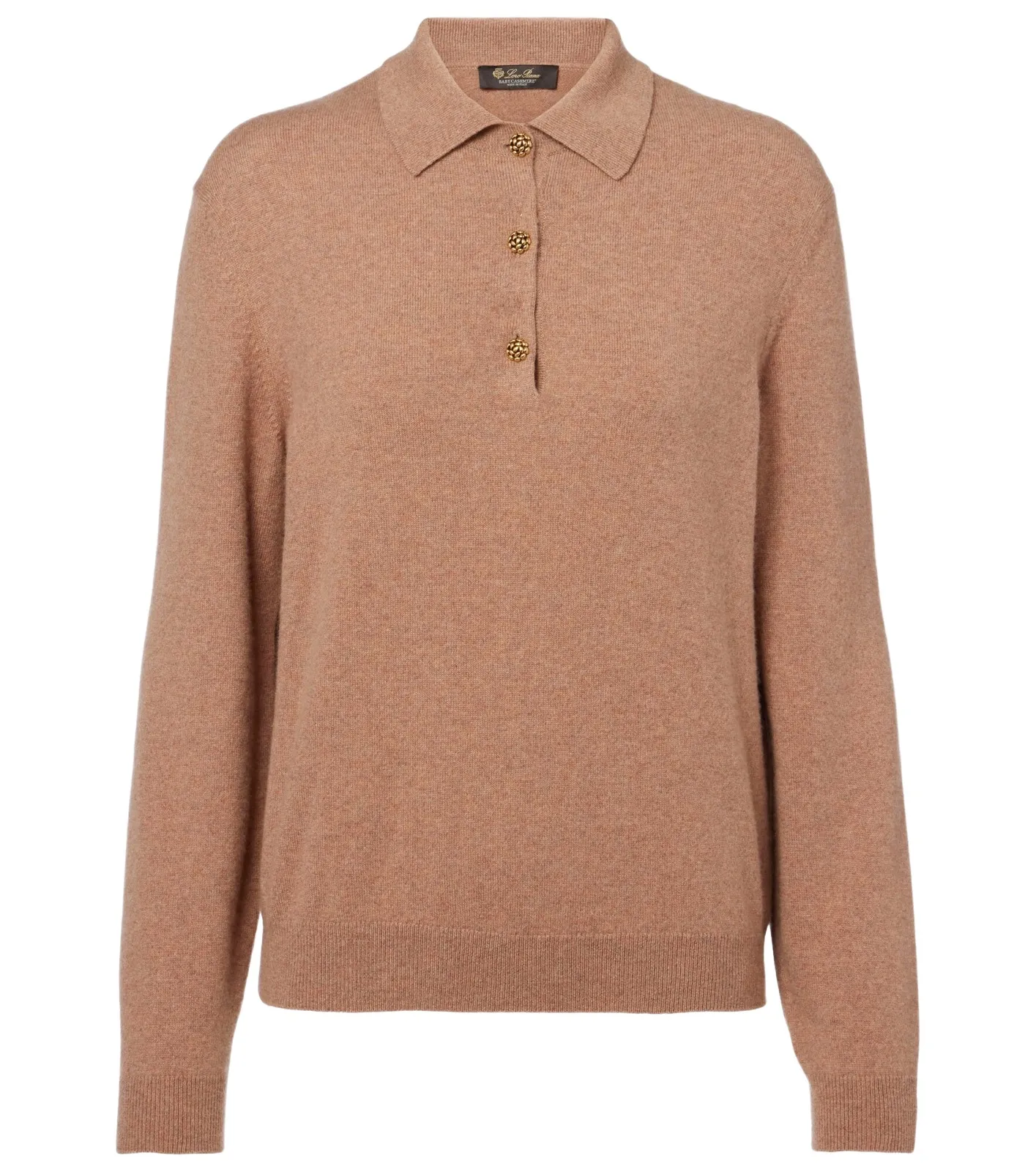 Loro Piana Cashmere polo sweater