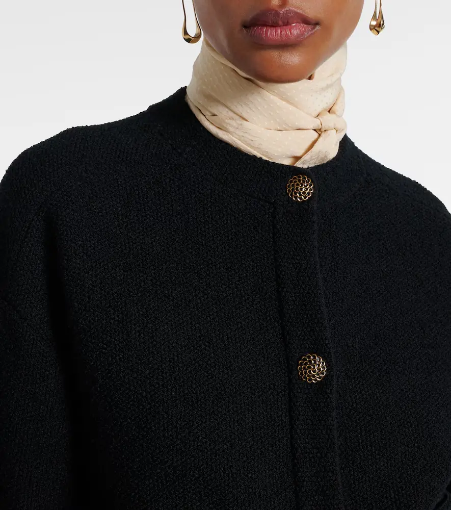 Loro Piana Cropped cotton and silk cardigan | Thumbnail 2 Loro Piana Cropped cotton and silk cardigan | Thumbnail 2