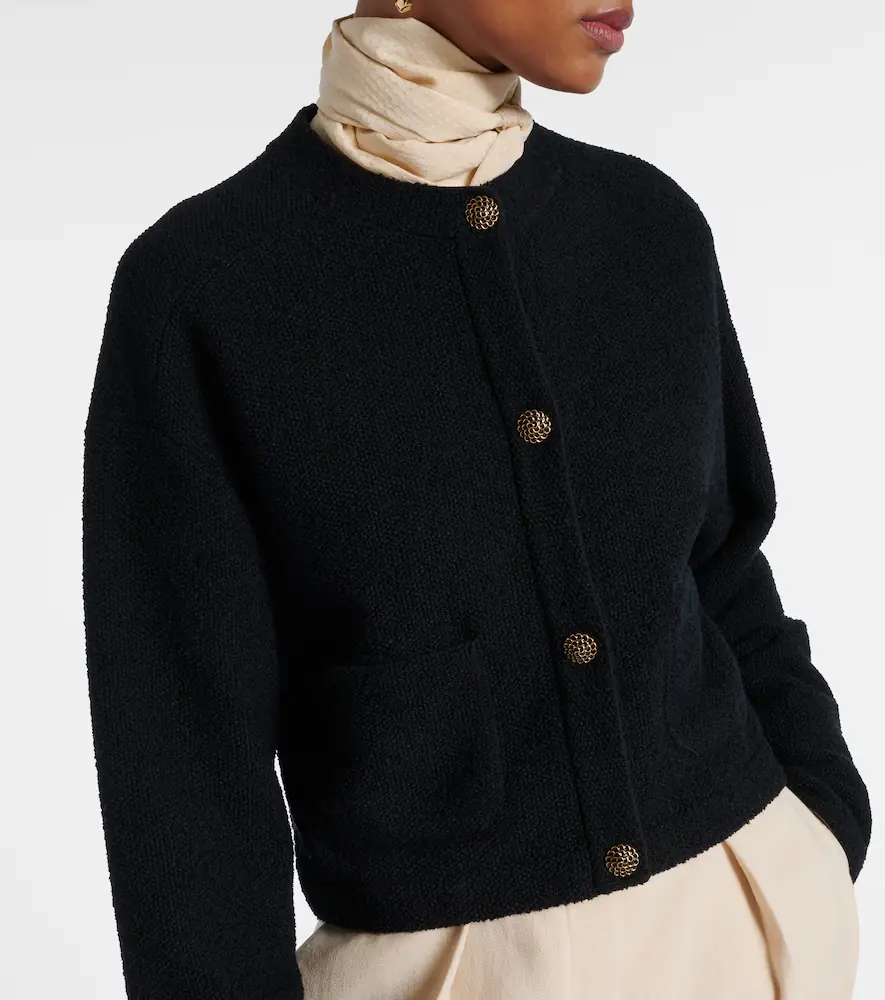 Loro Piana Cropped cotton and silk cardigan | Thumbnail 5 Loro Piana Cropped cotton and silk cardigan | Thumbnail 5