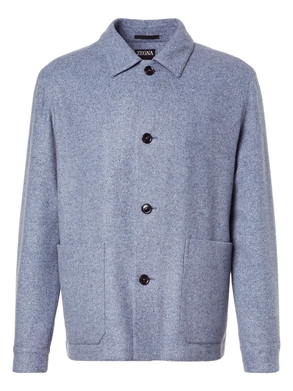 Zegna Cashmere and silk overshirt