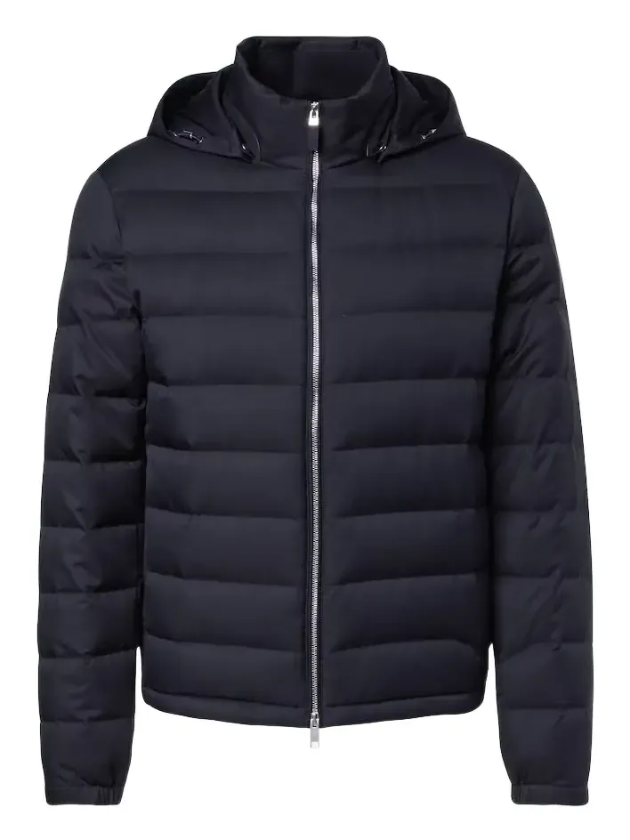 Technical twill down jacket Technical twill down jacket
