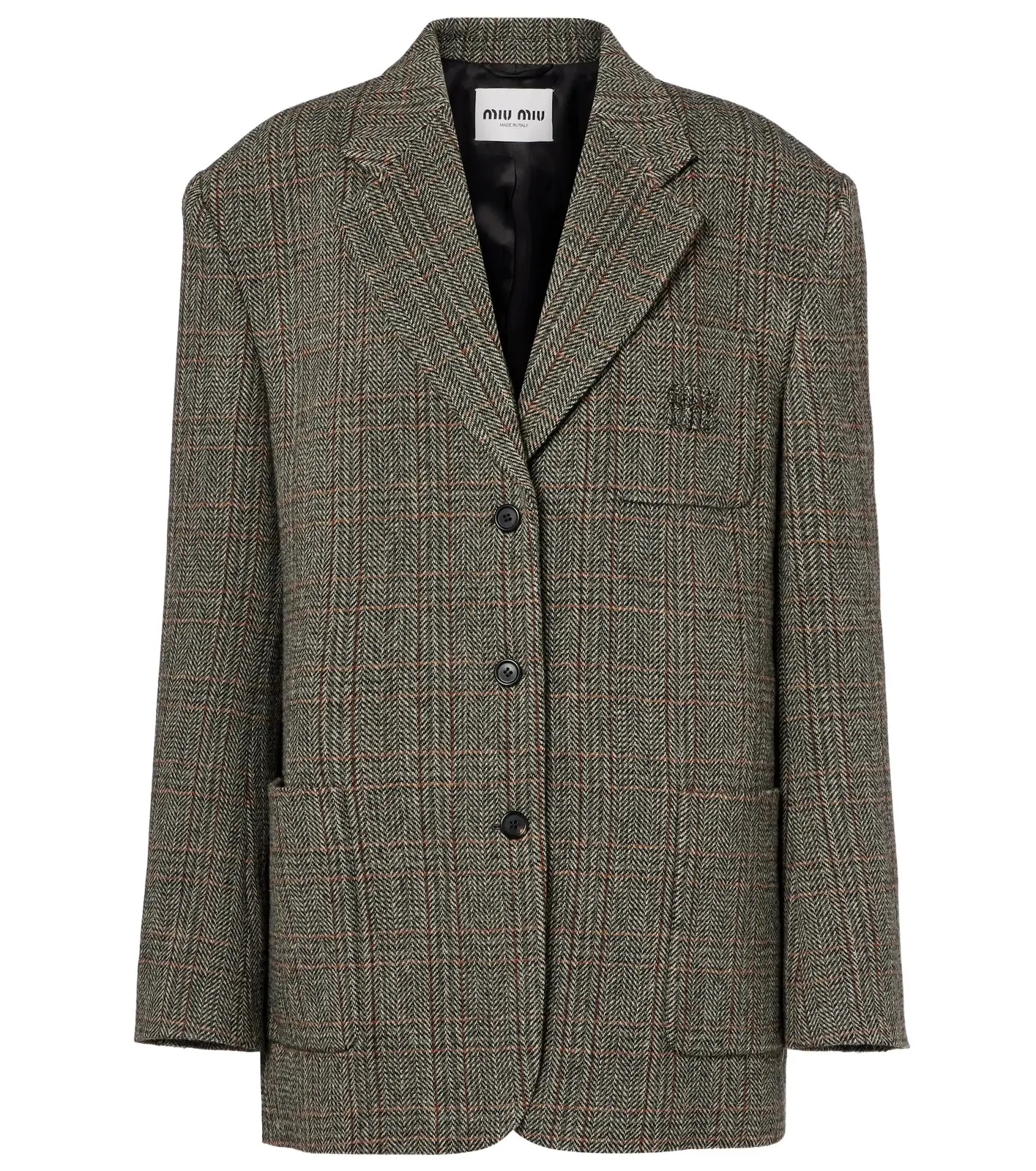 Chevron virgin wool suit jacket Chevron virgin wool suit jacket