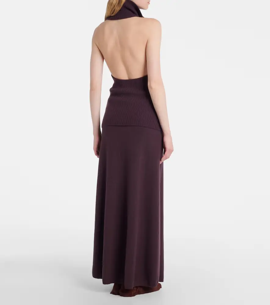 Lisa Yang Maddie open-back cashmere top | Thumbnail 4
