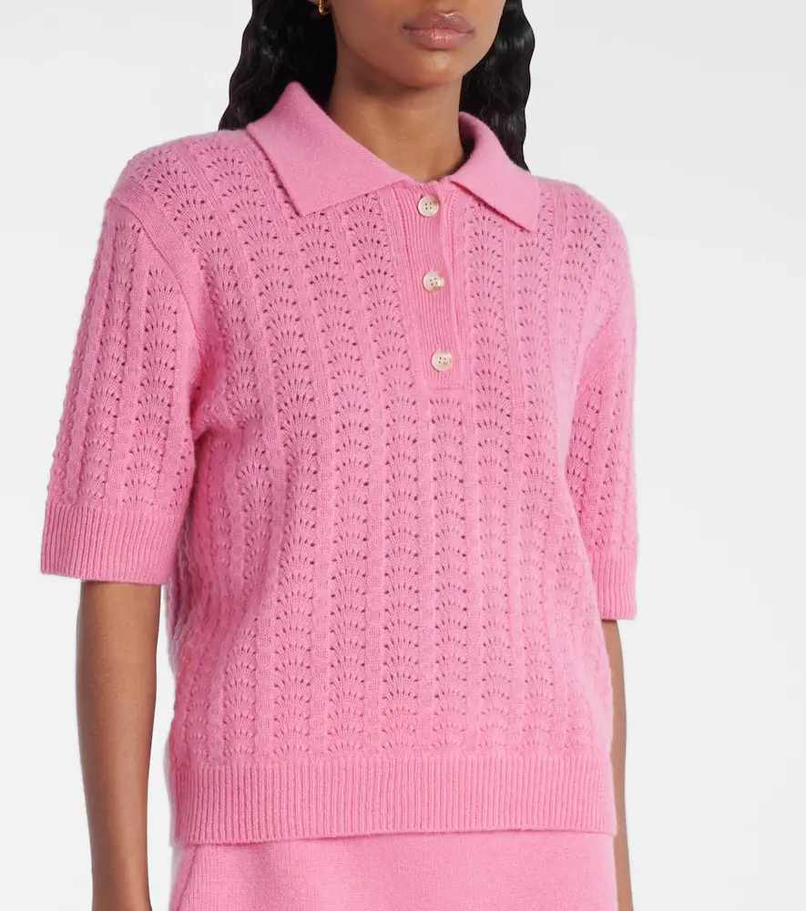 Lisa Yang Masy cashmere polo sweater | Thumbnail 4 Lisa Yang Masy cashmere polo sweater | Thumbnail 4
