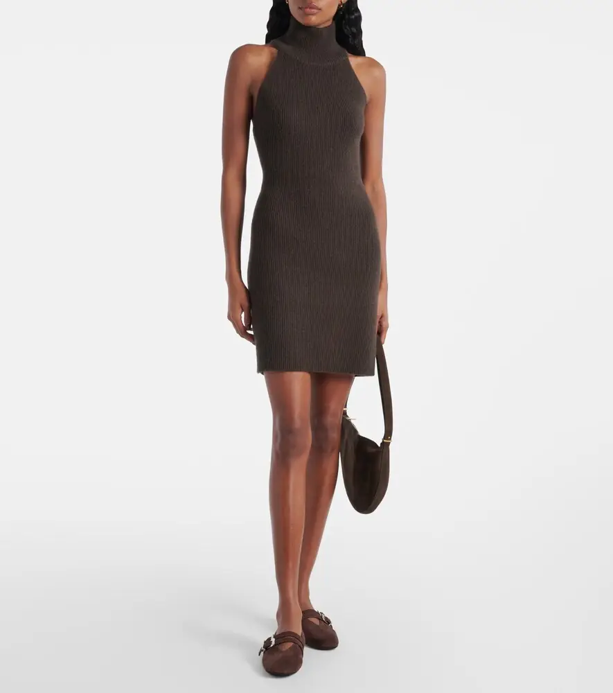 Lisa Yang Lisa cashmere turtleneck minidress | Thumbnail 4 Lisa Yang Lisa cashmere turtleneck minidress | Thumbnail 4