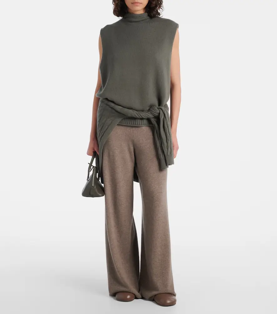Lisa Yang Knitted cashmere top | Thumbnail 3 Lisa Yang Knitted cashmere top | Thumbnail 3